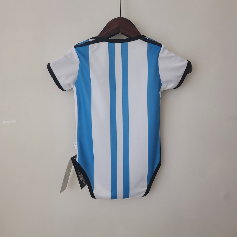 Argentina VM 2022 HJEMME TRØJE FOR BABY