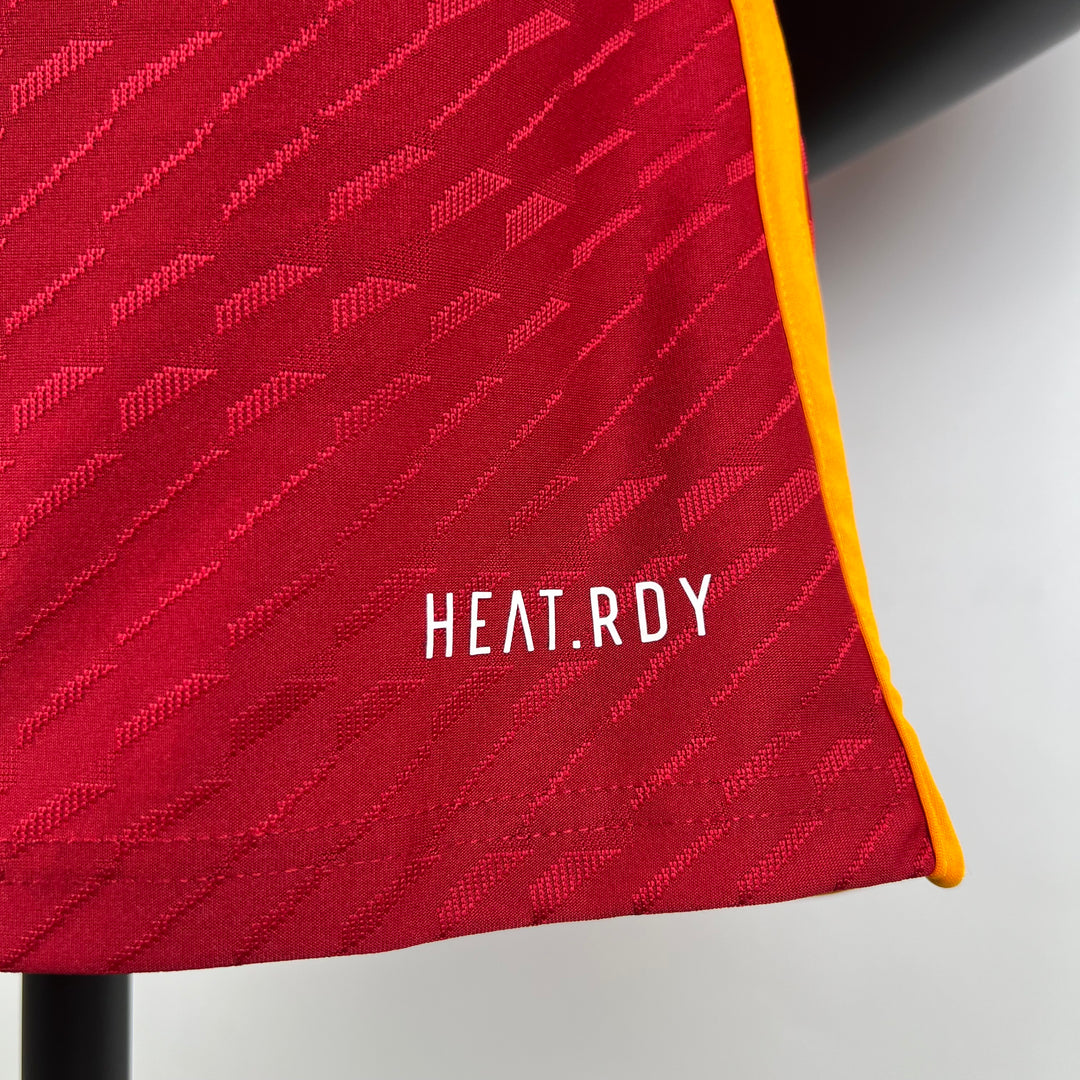 AS ROMA 2023 - 2024 HJEMME TRØJE PLAYER EDITION