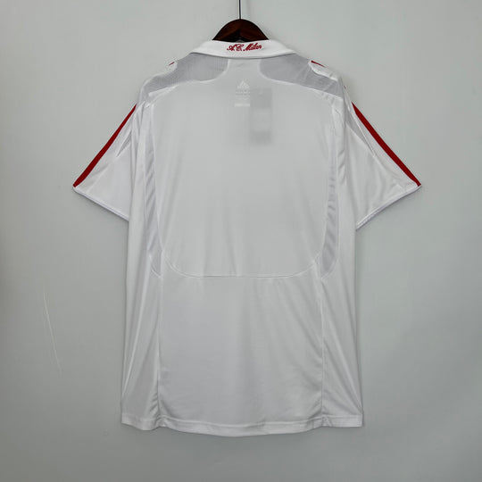 AC MILAN 2007 - 2008 UDEBANE TRØJE