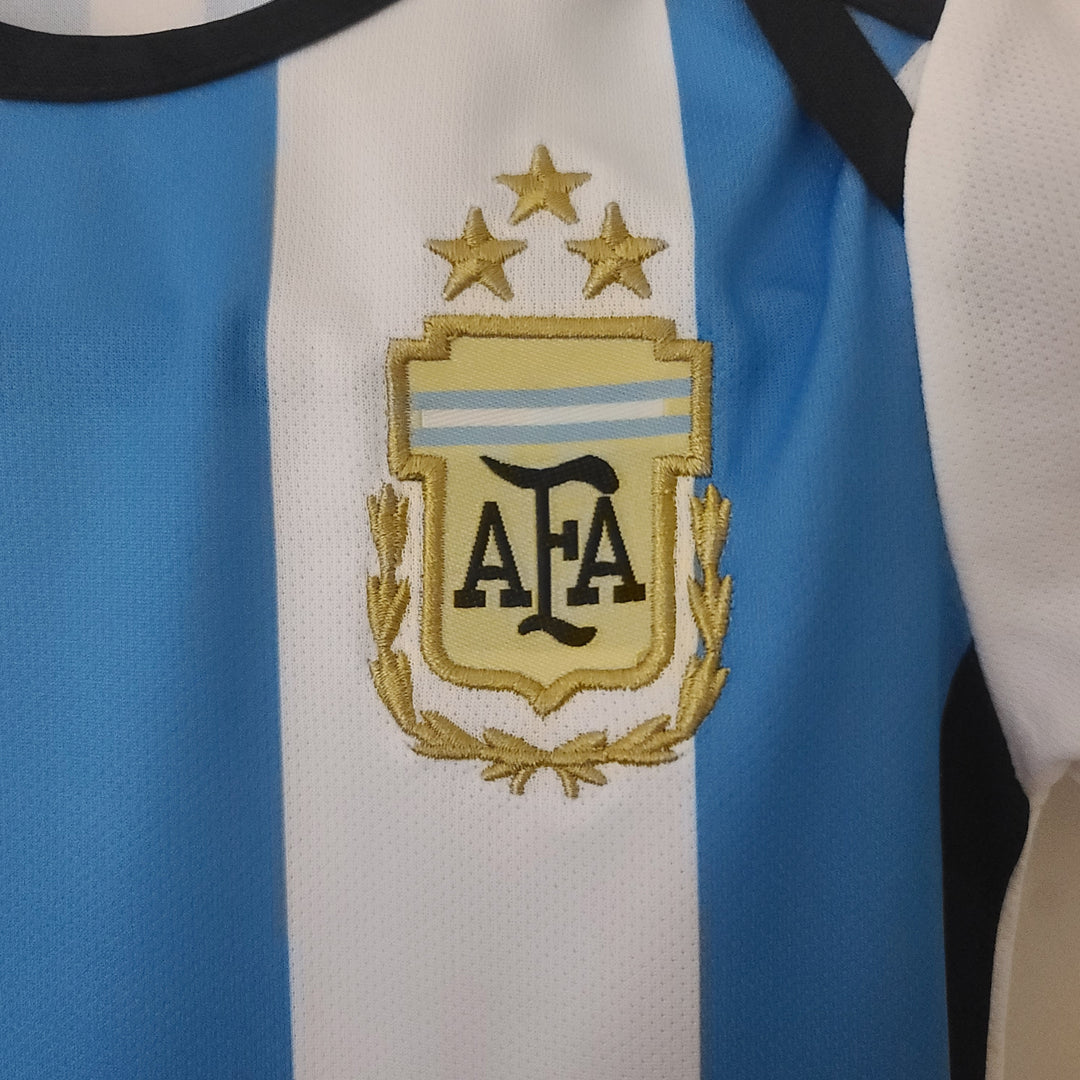 Argentina VM 2022 HJEMME TRØJE FOR BABY