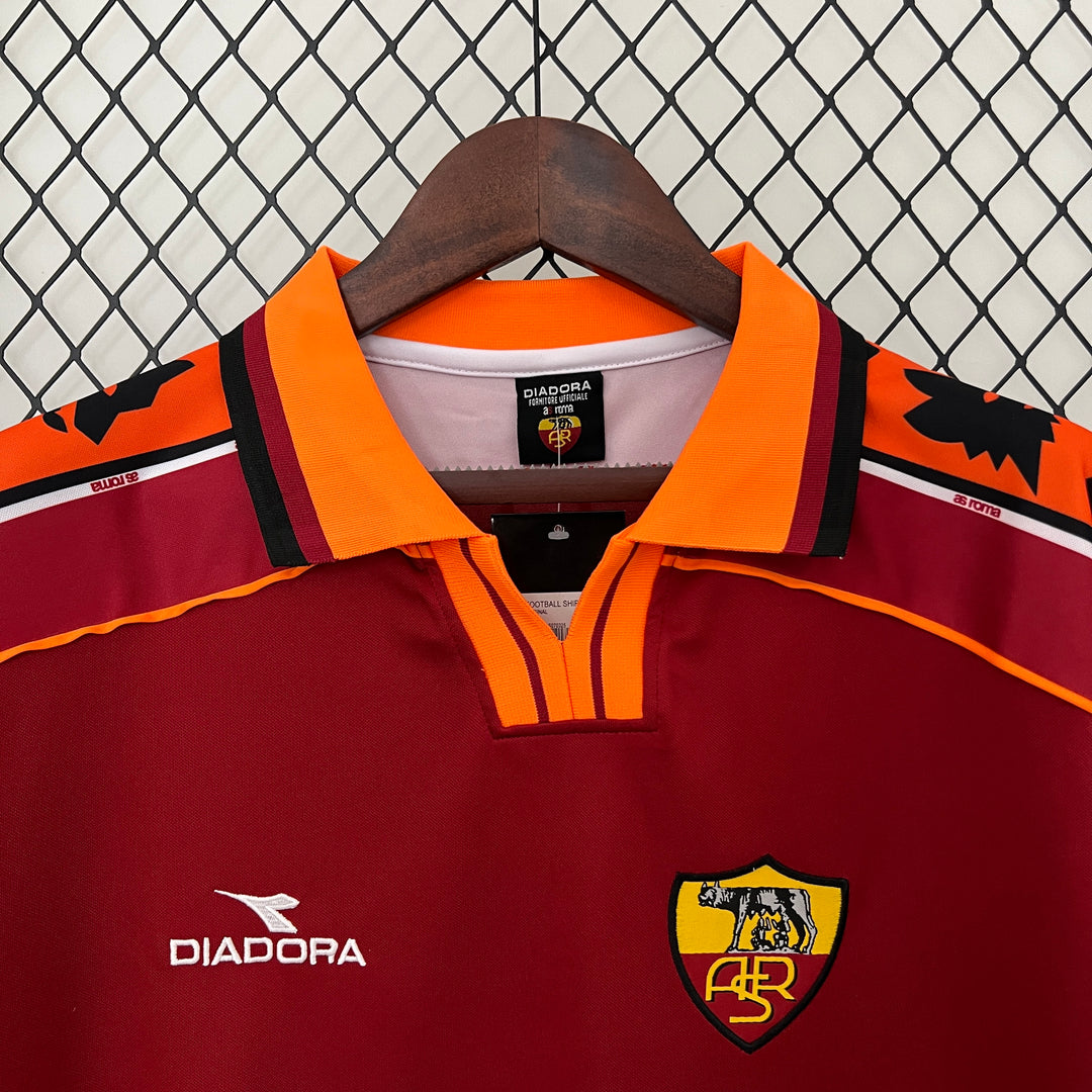 AS ROMA 1998 - 1999 HJEMME TRØJE