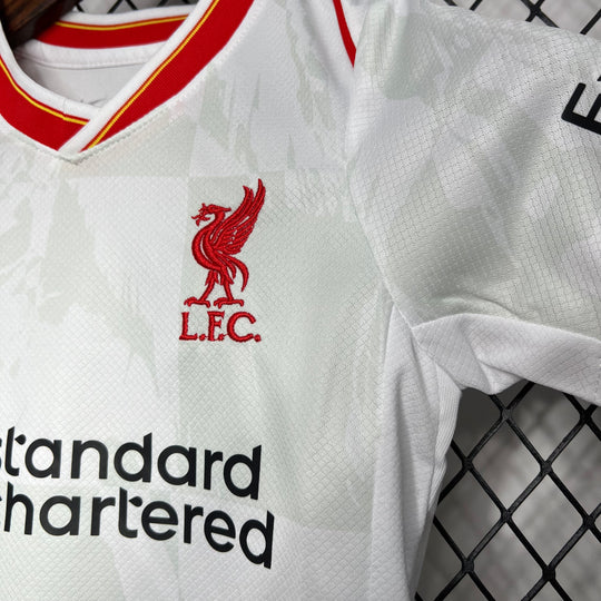 LIVERPOOL 2024 - 2025 TREDJE TRØJE FOR BØRN