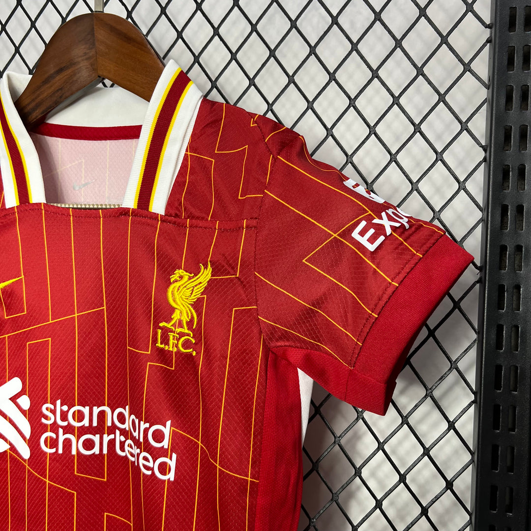 LIVERPOOL 2024 - 2025 HJEMME TRØJE FOR BØRN