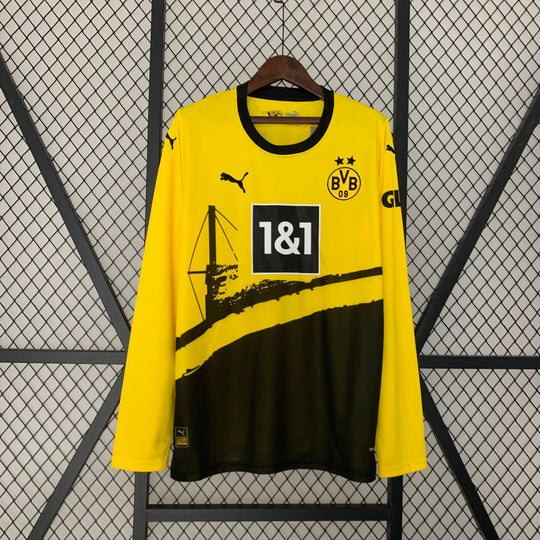 BORUSSIA DORTMUND 2023 - 2024 HJEMME TRØJE LANGÆRMET