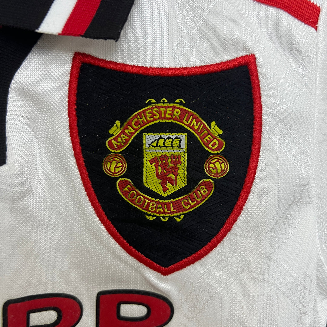 Manchester United 1997-1998 UDEBANE TRØJE FOR BØRN