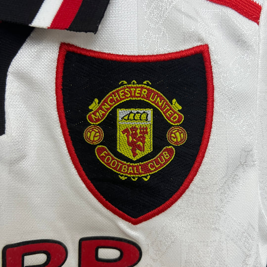 Manchester United 1997-1998 UDEBANE TRØJE FOR BØRN