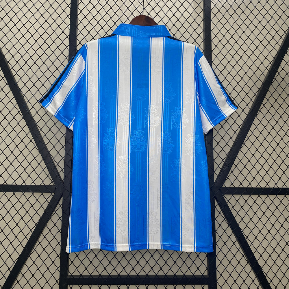 DEPORTIVO DE LA CORUÑA 1997–1998 HJEMME TRØJE