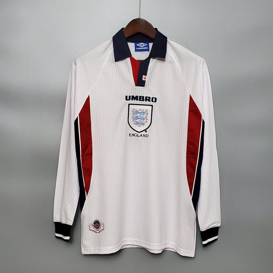 ENGLAND 1998 HJEMME TRØJE LANG ÆRMET