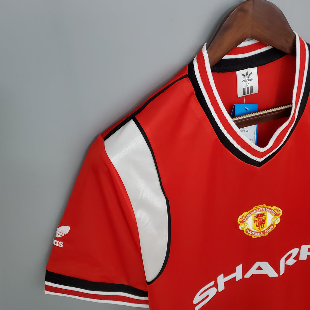 MANCHESTER UNITED 1985 - 1986 HJEMME TRØJE