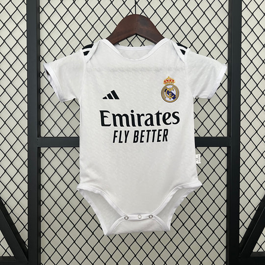 REAL MADRID 2024 - 2025 HJEMME TRØJE FOR BABY