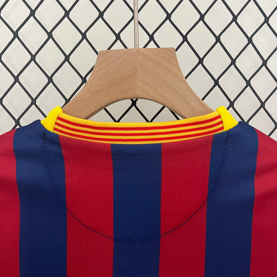 BARCELONA 2013 - 2014 HJEMME TRØJE FOR BØRN