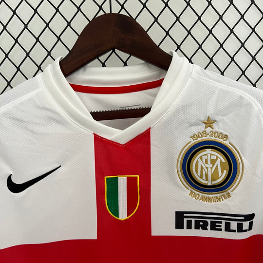 INTER MILAN 2007 - 2008 UDEBANE TRØJE