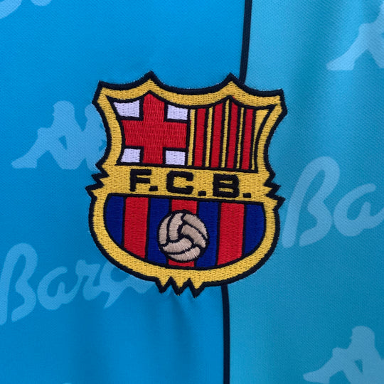 BARCELONA 1996 - 1997 UDEBANE TRØJE LANGÆRMET