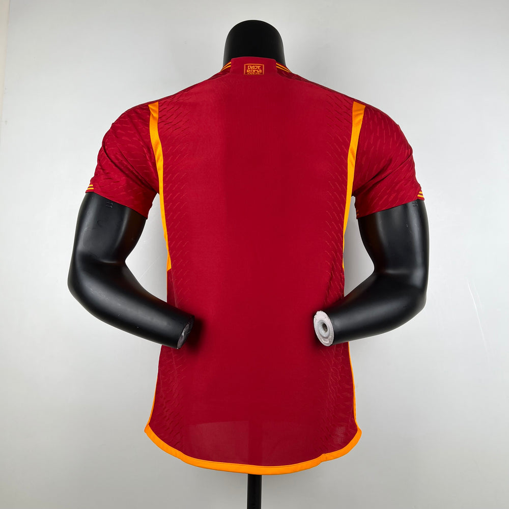 AS ROMA 2023 - 2024 HJEMME TRØJE PLAYER EDITION