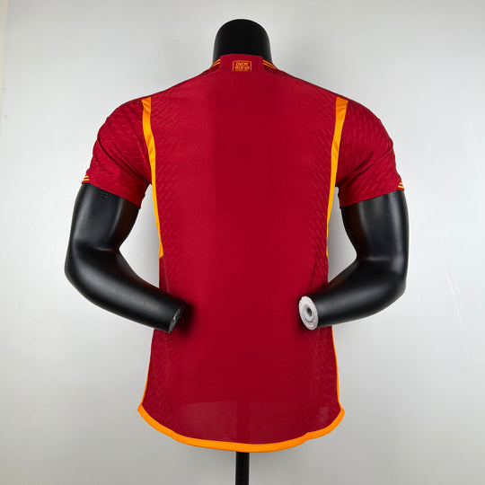 AS ROMA 2023 - 2024 HJEMME TRØJE PLAYER EDITION