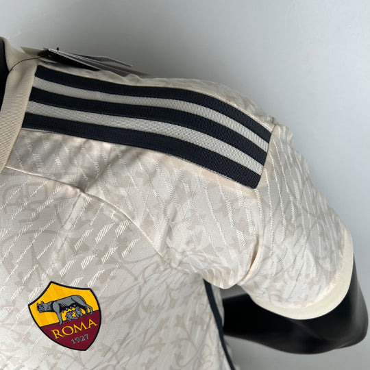 AS ROMA 2023 - 2024 UDEBANE TRØJE PLAYER EDITION