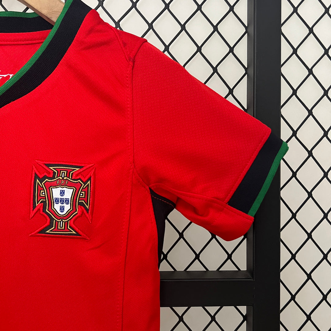 PORTUGAL 2024 HJEMME TRØJE FOR BØRN