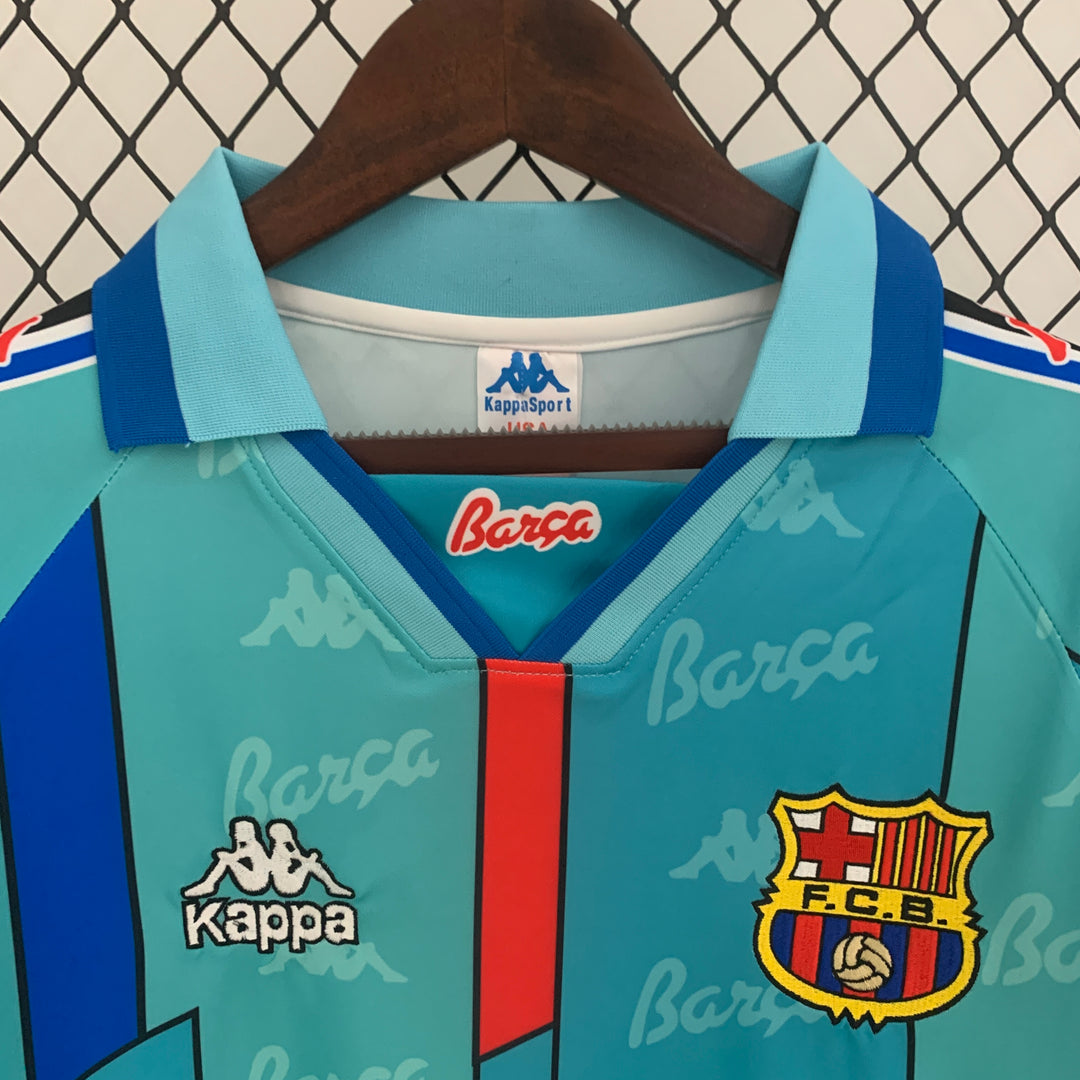 BARCELONA 1996 - 1997 UDEBANE TRØJE LANGÆRMET