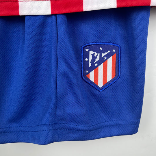 ATLETICO MADRID 2023 - 2024 HJEMME TRØJE FOR BØRN