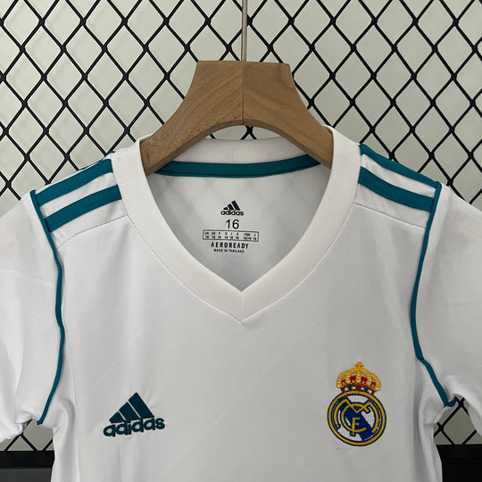 REAL MADRID 2017 - 2018 HJEMME TRØJE FOR BØRN