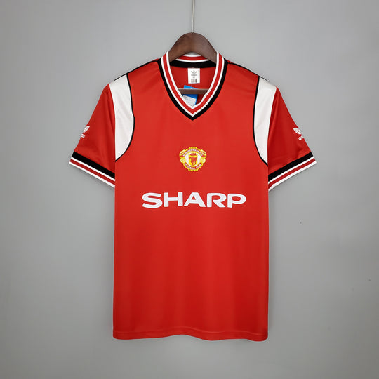 MANCHESTER UNITED 1985 - 1986 HJEMME TRØJE