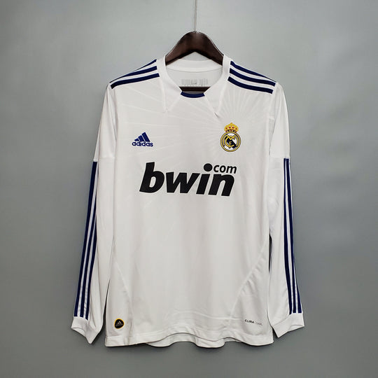 REAL MADRID 2010 - 2011 HJEMME TRØJE LANGE ÆRMER