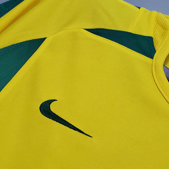 BRASIL HJEMME TRØJE 2002