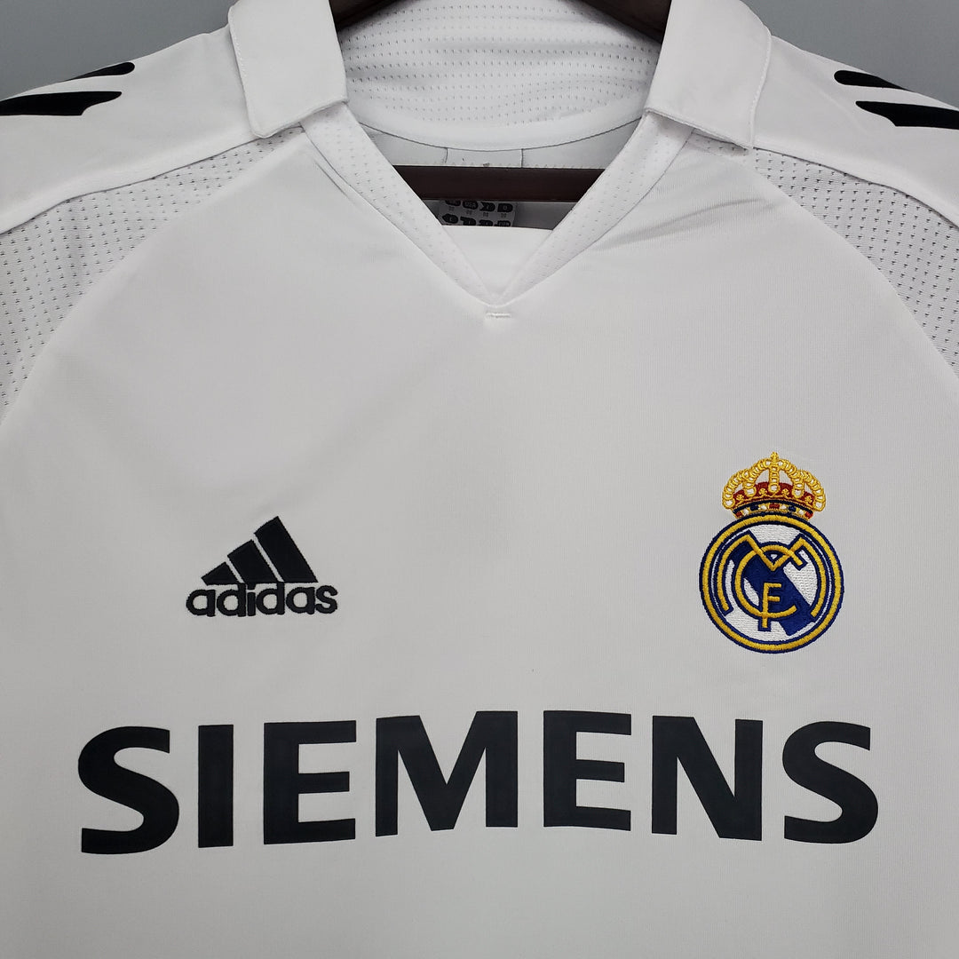 REAL MADRID 2005 - 2006 HJEMME TRØJE LANGE ÆRMER