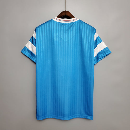 Olympique de Marseille 1990 - 1991 UDEBANE TRØJE