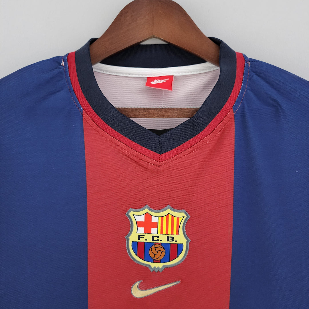 BARCELONA 1998 - 1999 HJEMME TRØJE