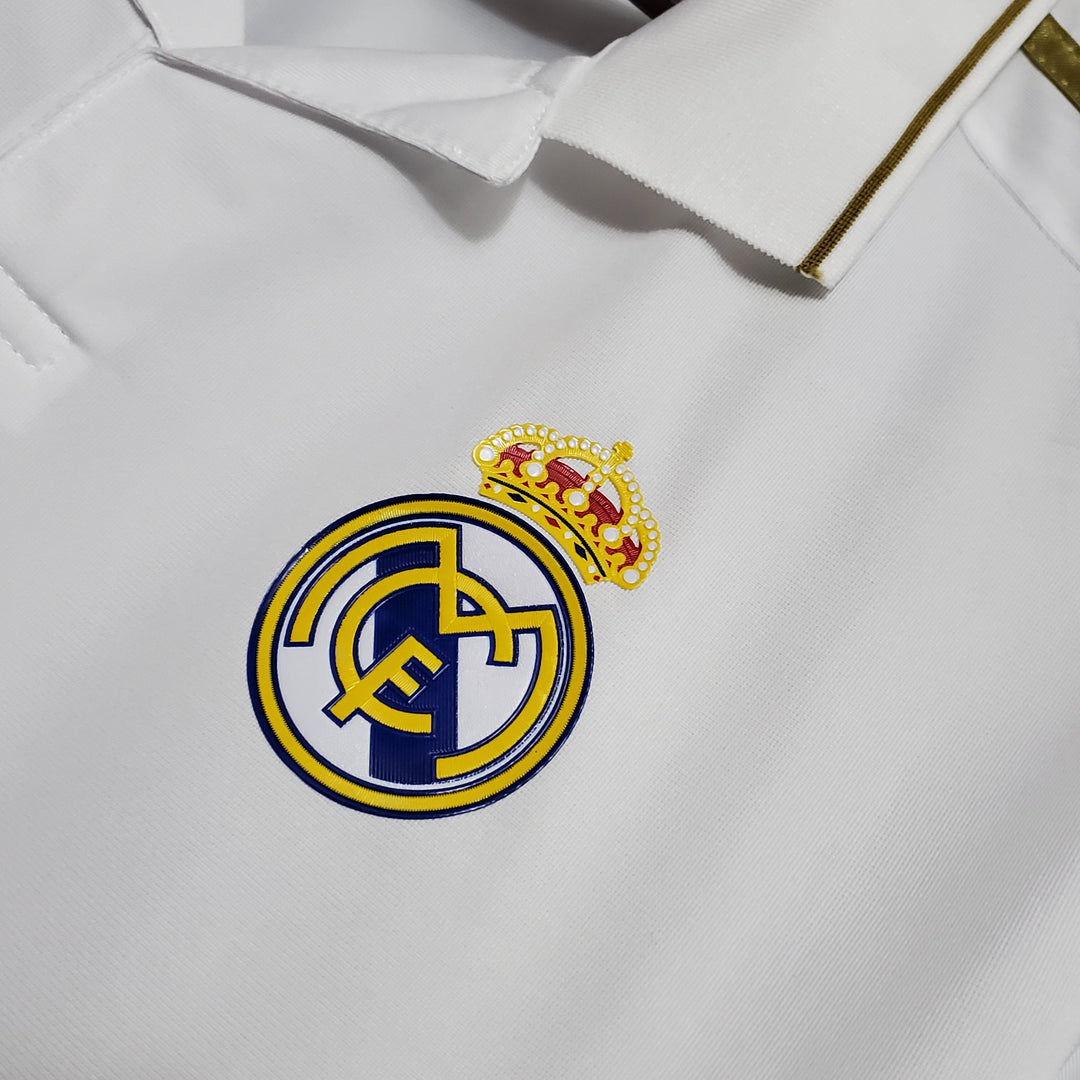 REAL MADRID 2011 - 2012 HJEMME TRØJE LANGE ÆRMER
