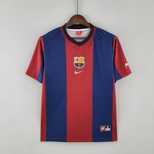 BARCELONA 1998 - 1999 HJEMME TRØJE