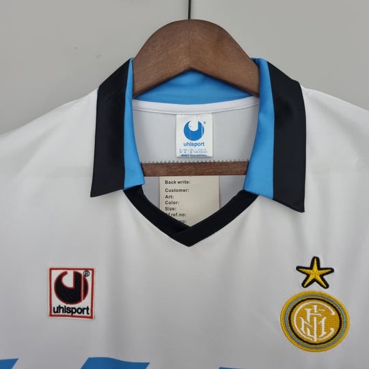 INTER MILAN 1990 - 1991 UDEBANE TRØJE