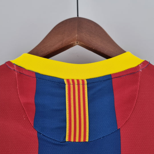 BARCELONA 2010 - 2011 HJEMME TRØJE LANG ÆRMET