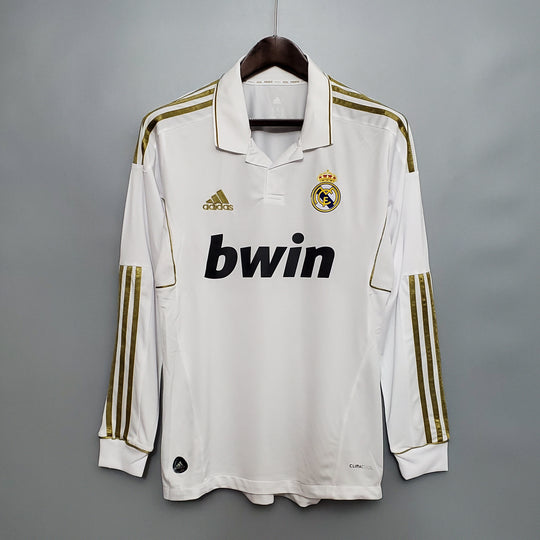 REAL MADRID 2011 - 2012 HJEMME TRØJE LANGE ÆRMER