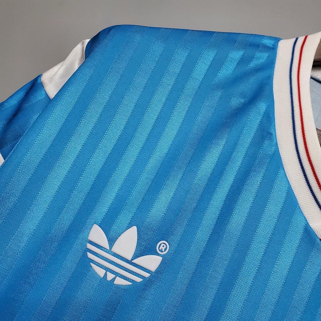 Olympique de Marseille 1990 - 1991 UDEBANE TRØJE