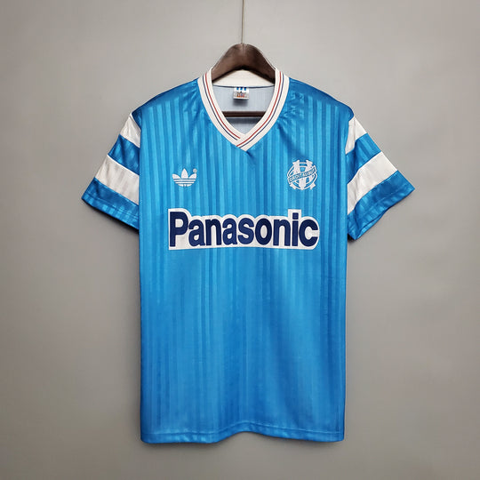 Olympique de Marseille 1990 - 1991 UDEBANE TRØJE