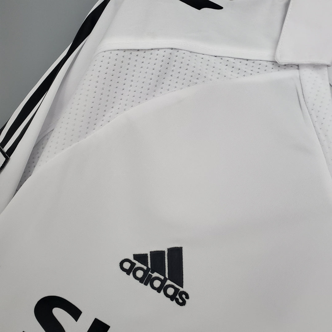 REAL MADRID 2005 - 2006 HJEMME TRØJE LANGE ÆRMER