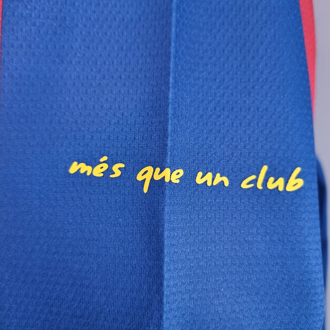 BARCELONA 2010 - 2011 HJEMME TRØJE LANG ÆRMET