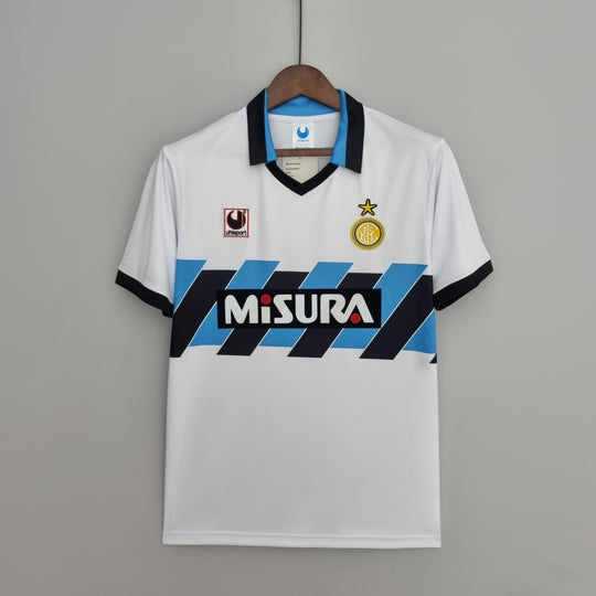 INTER MILAN 1990 - 1991 UDEBANE TRØJE