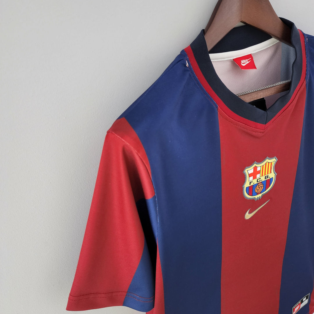 BARCELONA 1998 - 1999 HJEMME TRØJE
