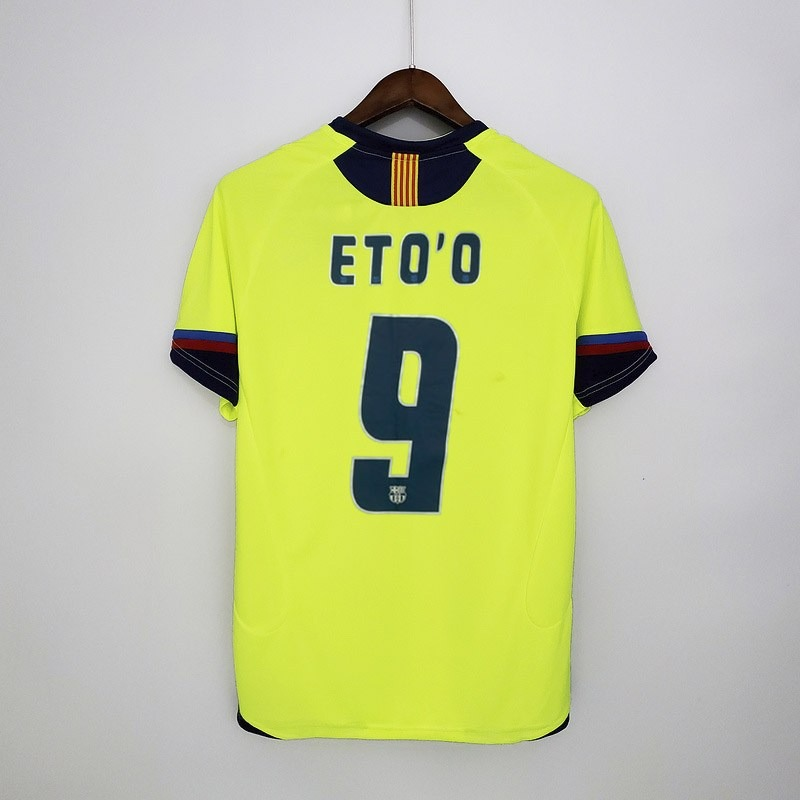 BARCELONA 2005 - 2006 UDEBANE TRØJE