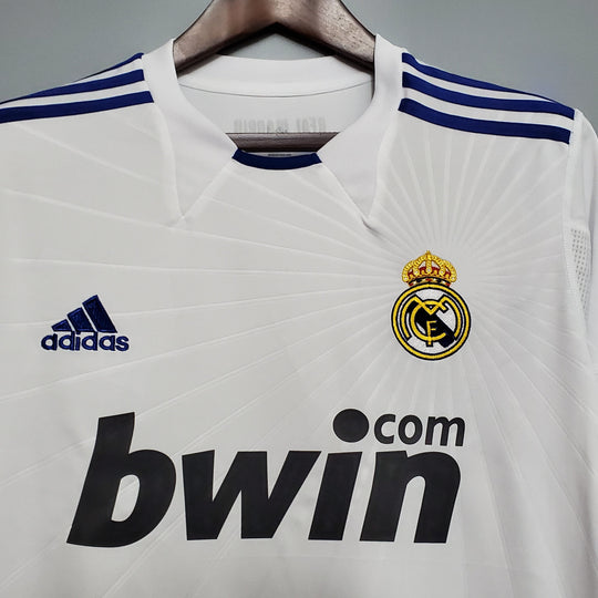 REAL MADRID 2010 - 2011 HJEMME TRØJE LANGE ÆRMER