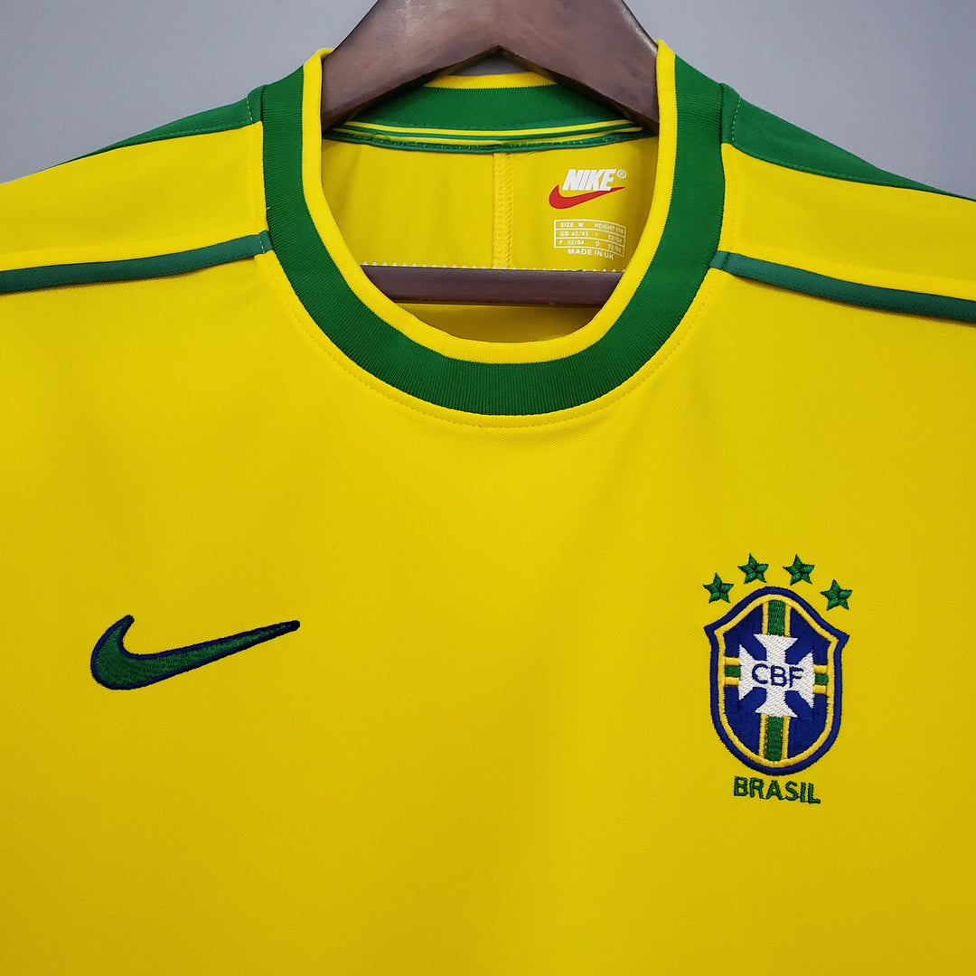 BRASIL HJEMME TRØJE 1998