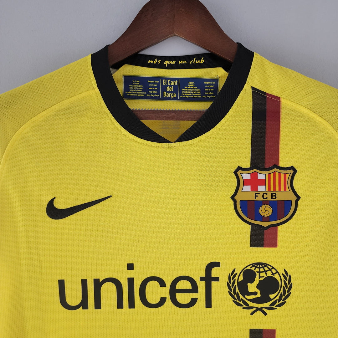 BARCELONA 2008 - 2009 UDEBANE TRØJE