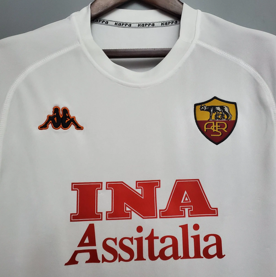AS ROMA 2000 - 2001 UDEBANE TRØJE