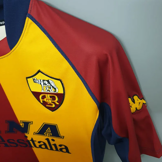 AS ROMA 2000 - 2001 HJEMME TRØJE