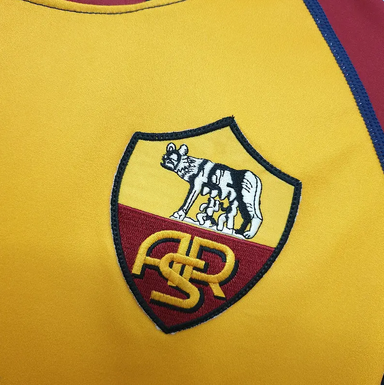 AS ROMA 2000 - 2001 HJEMME TRØJE