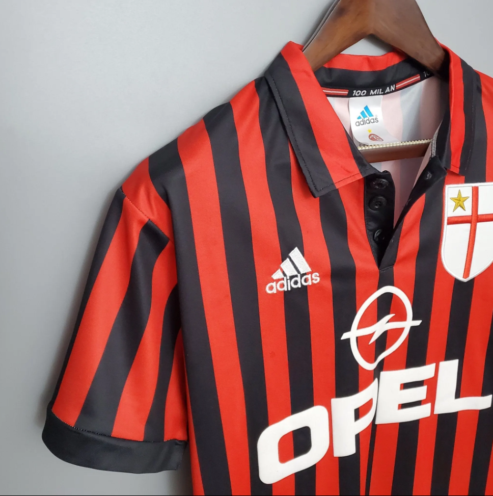 AC MILAN 1999 - 2000 HJEMME TRØJE