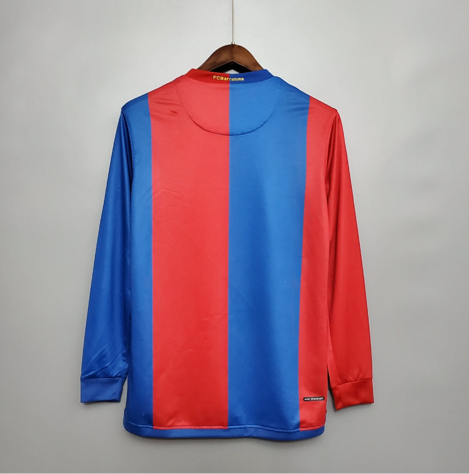 BARCELONA 2006 - 2007 HJEMME TRØJE LANG ÆRMET